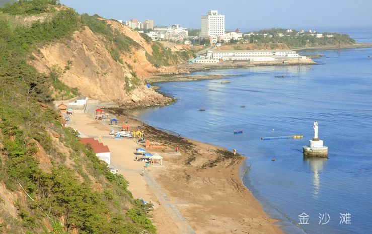 大连金沙滩海滨浴场天气